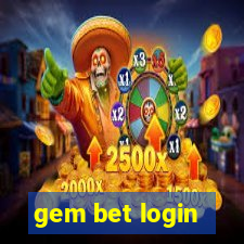 gem bet login